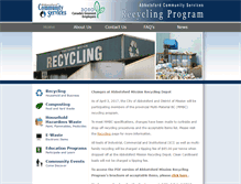 Tablet Screenshot of acsrecycling.ca